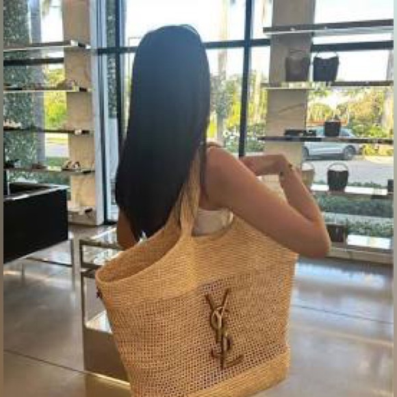 raffia Handbags - Woven bag